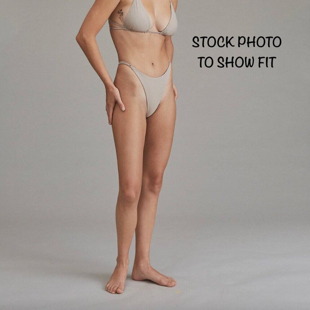 Acacia Swim RALPHY Bikini Bottom - Punahele - High Cut, Minimal Coverage - Large - Picture 7 of 8